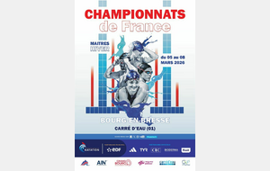 Championnat de France Masters à Bourg-en-Bresse