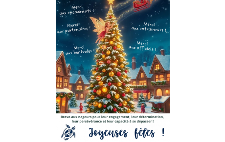 De joyeuses fêtes de fin d'année !